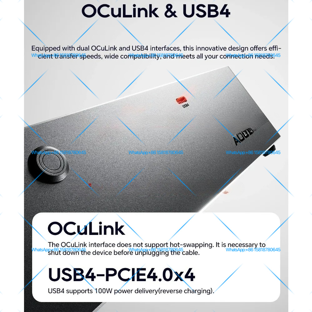 AOOSTAR AG02 External Graphics - огляд і ціна Oculink Egpu Dock Graphics Card