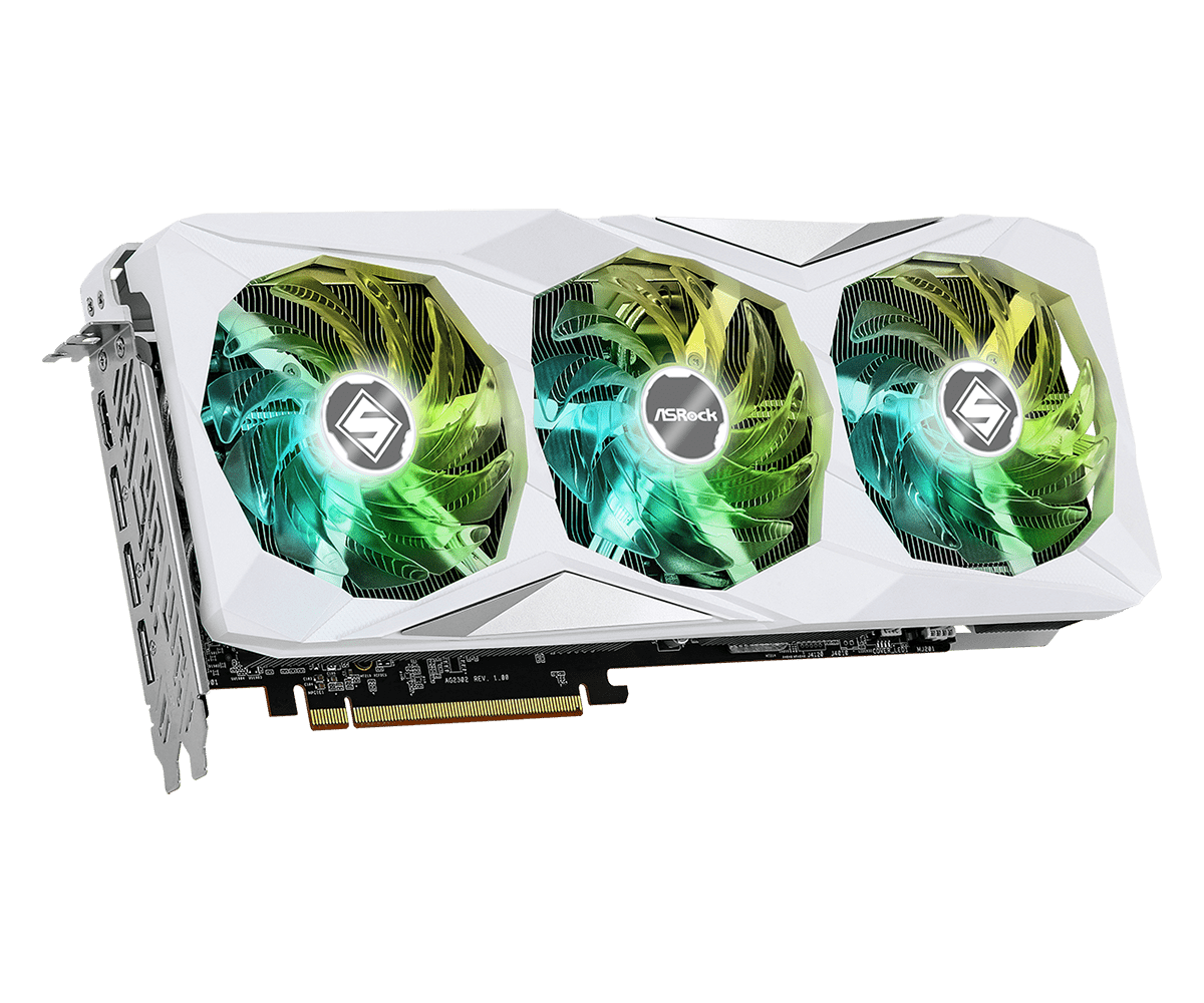 ASROCK RX7800XT SL 16GO Graphi - огляд і ціна Triple Fan Gaming Graphics Card 16Gb